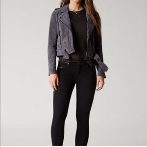 Blank Nyc Suede Moto Jacket